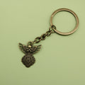 Metal Angel Pendant Keychain For Bag Charm Gift view 6