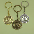 Metal Star Moon Keychain Bag Charm Gift view 1