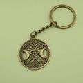 Metal Star Moon Keychain Bag Charm Gift view 6