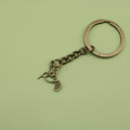Zinc Alloy Little Bird Keychain Minimalist Bag Charm Gift view 6
