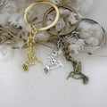 Zinc Alloy Little Bird Keychain Minimalist Bag Charm Gift view 3
