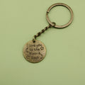 Metal English Letter Keychain Key Ring view 6