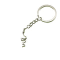 Metal Minimalist Snake Keychain Bag Charm Gift Accessory view 5