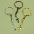 Metal Minimalist Snake Keychain Bag Charm Gift Accessory view 1