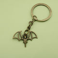 Zinc Alloy Simple Bat Keychain For Bag Charm Gift view 6