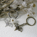Zinc Alloy Simple Bat Keychain For Bag Charm Gift view 3