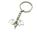 Zinc Alloy Simple Bat Keychain For Bag Charm Gift view 5