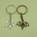 Zinc Alloy Simple Bat Keychain For Bag Charm Gift view 1