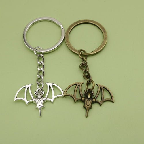 Zinc Alloy Simple Bat Keychain For Bag Charm Gift