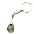 Metal Simple Racket Keychain Bag Charm view 5