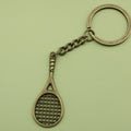 Metal Simple Racket Keychain Bag Charm view 6