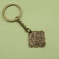 Zinc Alloy Minimal Letter Keychain Bag Charm Fashion Accessory view 6