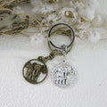 Zinc Alloy Simple Elephant Keychain Bag Charm Gift view 3