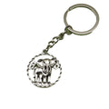 Zinc Alloy Simple Elephant Keychain Bag Charm Gift view 5