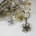 Metal Minimalist Spider Keychain For Bag Charm Gift view 3