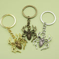Metal Minimalist Spider Keychain For Bag Charm Gift view 1