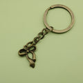 Zinc Alloy Bow Keychain Bag Charm Gift view 6