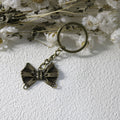 Zinc Alloy Minimal Bowknot Keychain Bag Charm Gift Accessory view 3