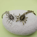 Zinc Alloy Minimal Spider Pendant Keychain Bag Charm Gift view 4