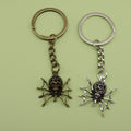 Zinc Alloy Minimal Spider Pendant Keychain Bag Charm Gift view 1