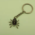 Zinc Alloy Minimal Spider Pendant Keychain Bag Charm Gift view 6