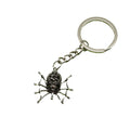 Zinc Alloy Minimal Spider Pendant Keychain Bag Charm Gift view 5
