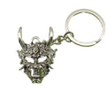 Metal Devil Mask Head Keychain For Bag Charm view 5
