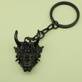 Metal Devil Mask Head Keychain For Bag Charm view 6