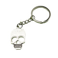 Metal Skull Keychain Gothic Bag Charm Key Ring Gift view 5