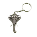 Metal Simple Elephant Shape Keychain Bag Charm view 5