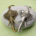 Metal Simple Elephant Shape Keychain Bag Charm view 4