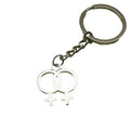 Metal Gender Symbol Keychain Simple Bag Charm view 5