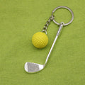 Metal Simple Golf Ball Keychain For Sports Gift view 7