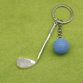 Metal Simple Golf Ball Keychain For Sports Gift view 6