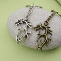 Metal Dragon Flame Keychain Bag Charm for Keys and Gifts view 4