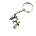 Metal Dragon Flame Keychain Bag Charm for Keys and Gifts view 5