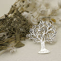 Metal Minimalist Tree Keychain Bag Charm Gift Accessory view 3
