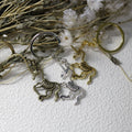 Zinc Alloy Unicorn Keychain Cute Bag Charm Gift view 3