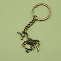 Zinc Alloy Unicorn Keychain Cute Bag Charm Gift view 6