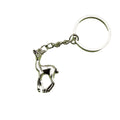 Zinc Alloy Minimal Deer Keychain Bag Charm Gift view 5