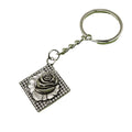 Metal Rose Keychain Bag Charm view 5