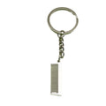Zinc Alloy Minimalist Comb Keychain Bag Charm Gift view 5