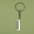 Zinc Alloy Minimalist Comb Keychain Bag Charm Gift view 1