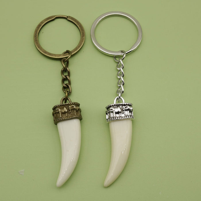 Metal Elephant Keychain Bag Charm