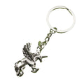 Zinc Alloy Pegasus Keychain Minimalist Bag Charm Gift view 5