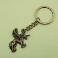 Zinc Alloy Pegasus Keychain Minimalist Bag Charm Gift view 6