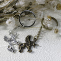 Zinc Alloy Pegasus Keychain Minimalist Bag Charm Gift view 3
