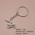 Zinc Alloy Racing Motorcycle Keychain Car Key Ring view 2