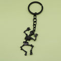 Zinc Alloy Simple Skull Keychain For Bag Charm Gift view 1