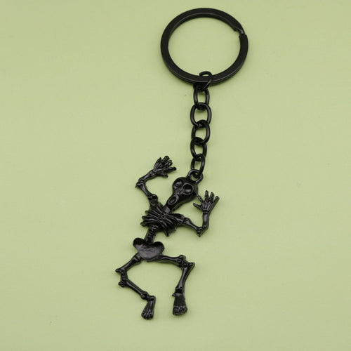 Zinc Alloy Simple Skull Keychain For Bag Charm Gift